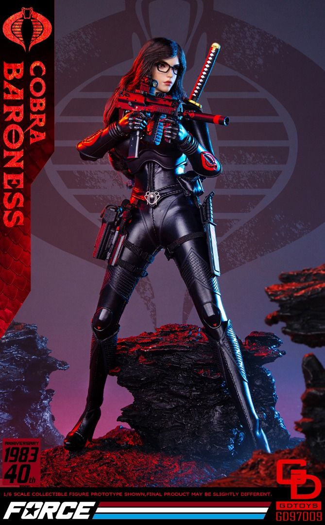 GDTOYS BARONESS 眼鏡蛇男爵夫人1/6スケールタイプホットトイ GDTOYS BARONESS 眼鏡蛇男爵夫人1/6スケールタイプホットトイ