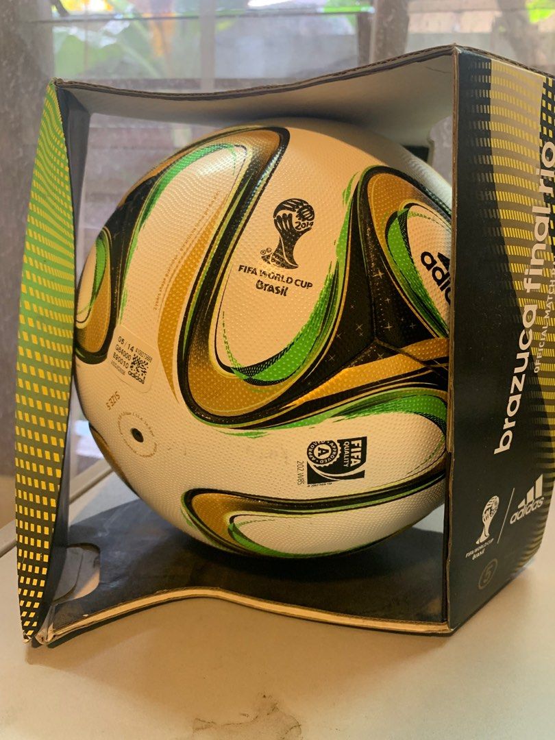 Brazuca FINAL Rio WORLD CUP 2014 Match BALL Football / SOCCER Ball [SIZE 5]