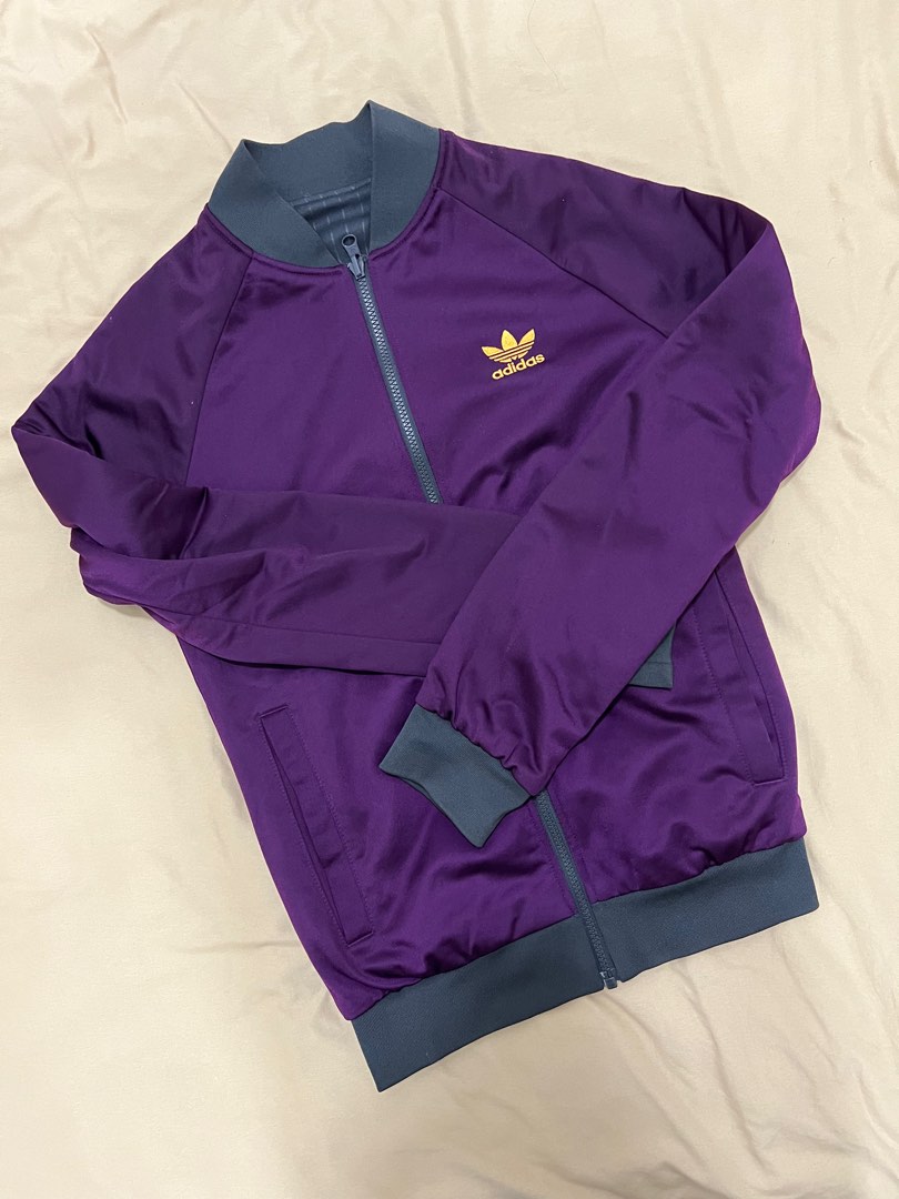 Adidas reversible track jacket on sale