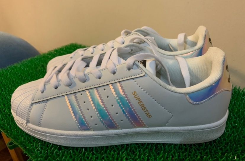 Adidas superstar clearance ii holographic