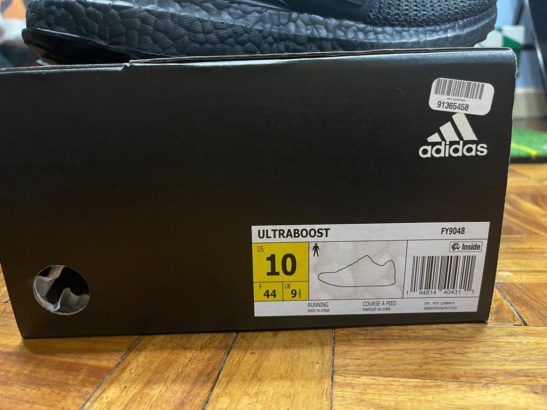 Adidas Ultraboost - Black/Red, Men's Fashion, Footwear, Sneakers on  Carousell