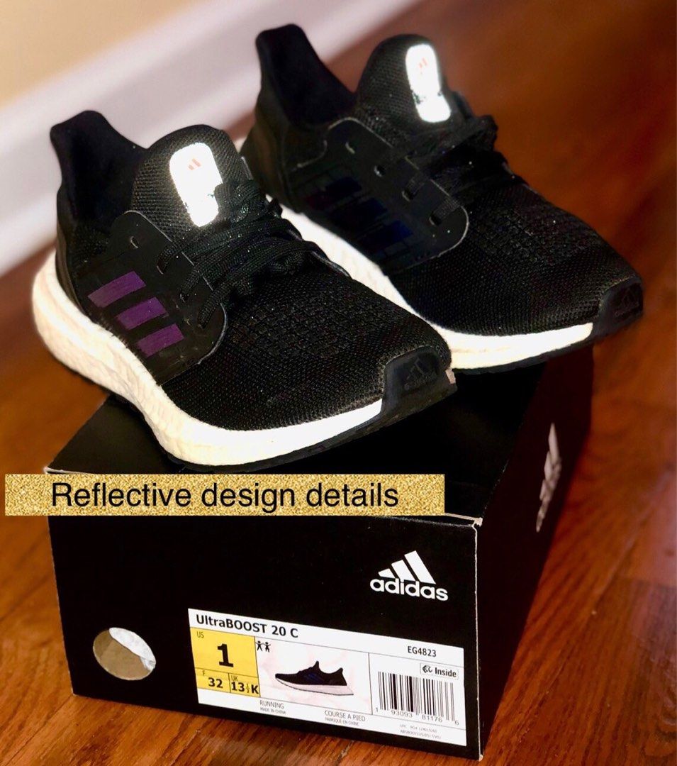 Adidas Ultraboost KIDS Size 1 with Eco-Ortholite Technology, Babies u0026 Kids,  Babies u0026 Kids Fashion on Carousell
