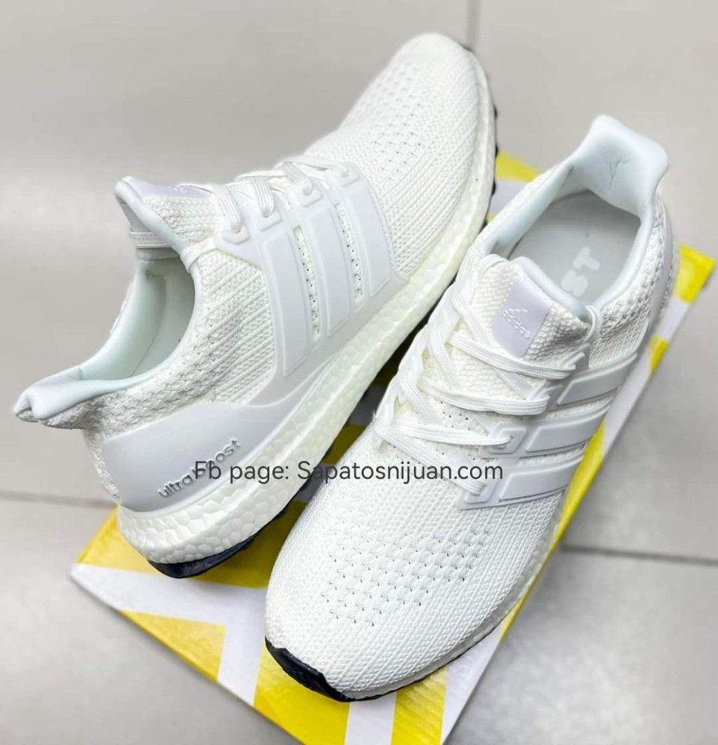 Adidas ultra boost on sale triple white iniki