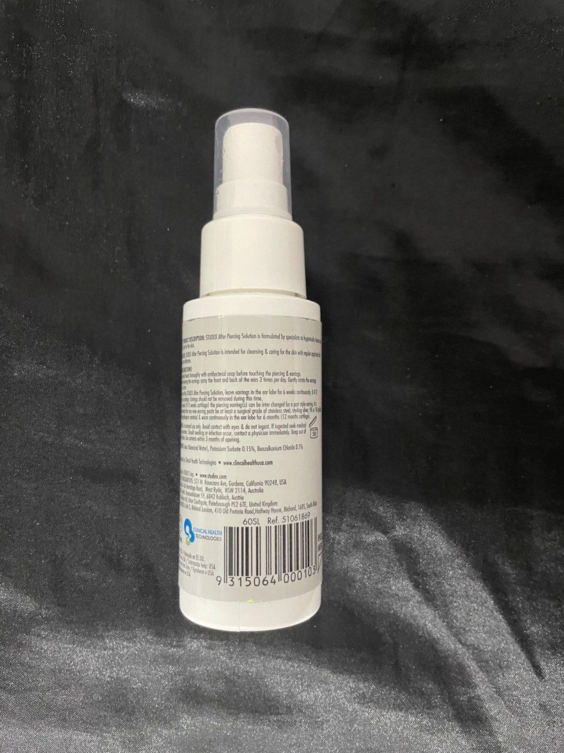 After Piercing Solution from Lovisa 60ml, Beauty & Personal Care, Sanitisers & Disinfectants on