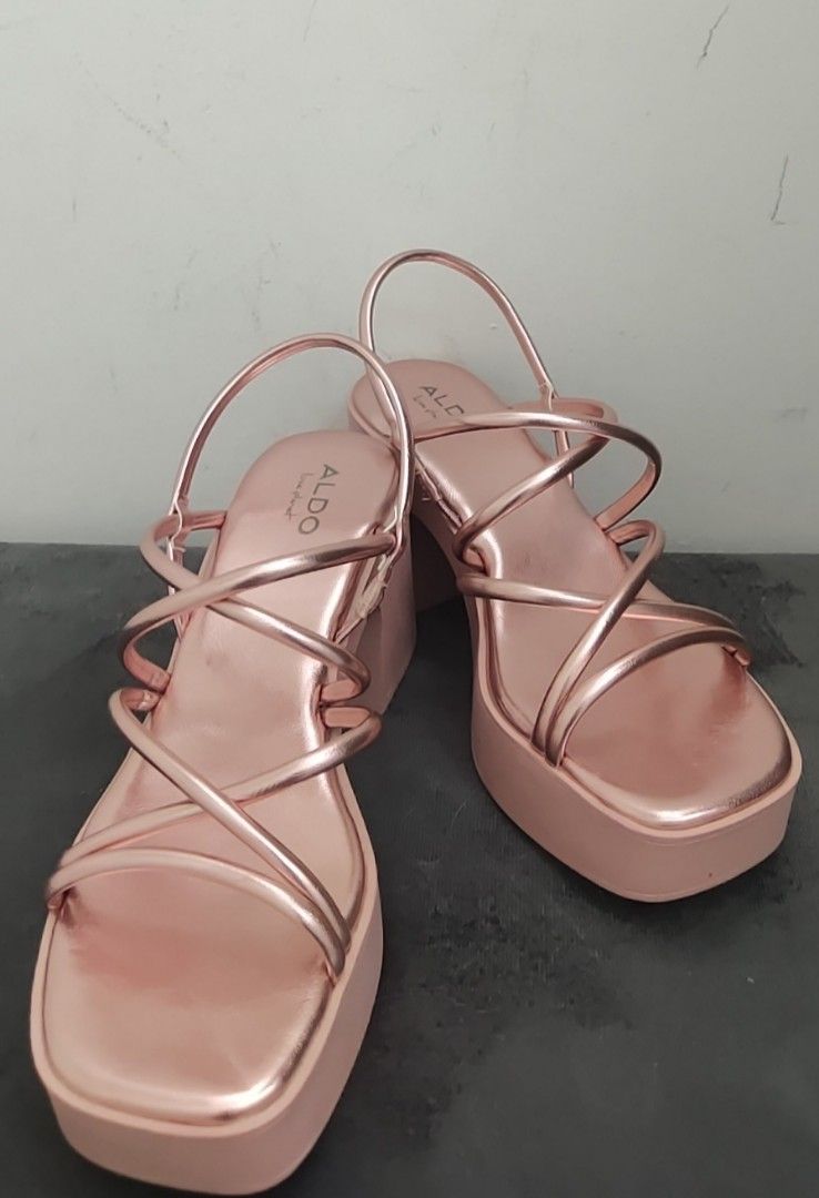 Aldo Barbie Pink Wedges