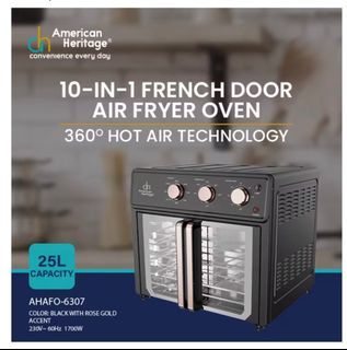 American Heritage 10 in 1 Air Fryer Oven