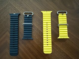 Apple Watch Ultra Ocean Band (Midnight / Yellow)
