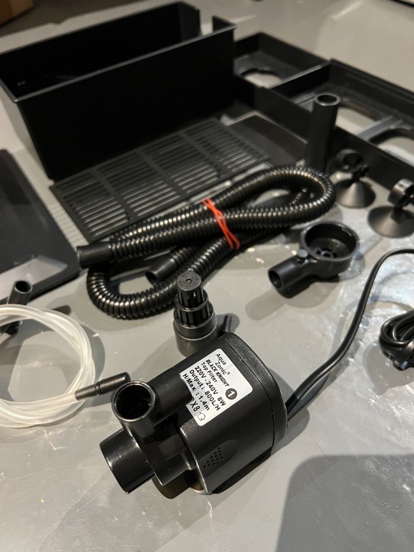 [Aqua Zonic] Black Knight Aquarium Top Filter Submersible Powerhead