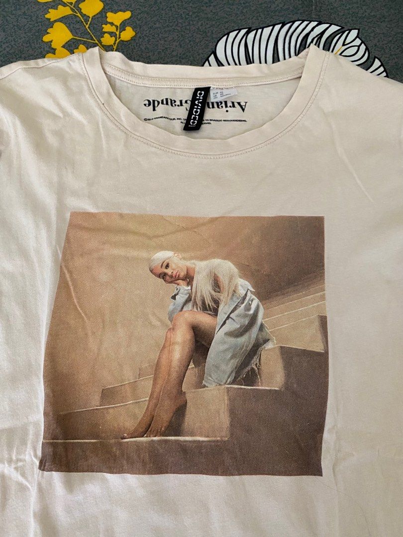 Ariana Grande Sweetener H M Merch Women s Fashion Tops Shirts