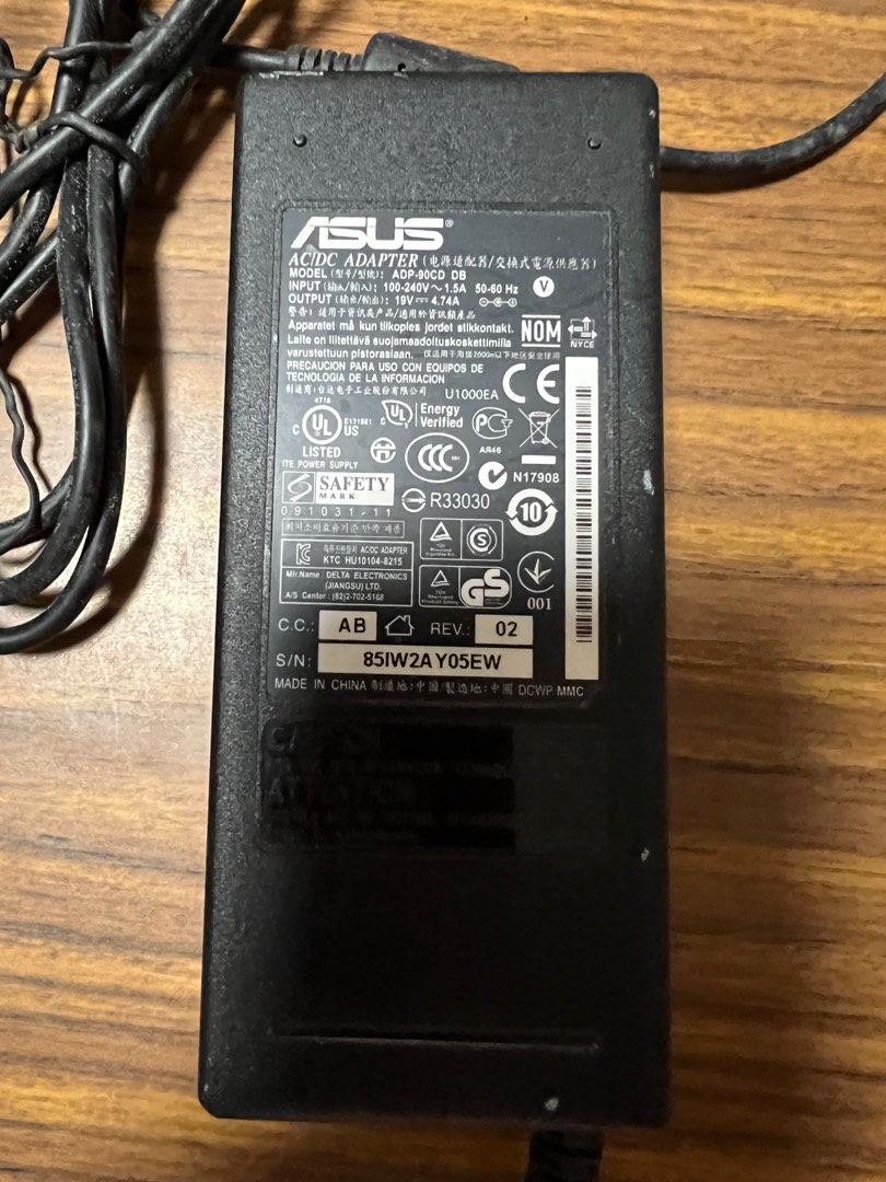 ASUS laptop adapter, Computers & Tech, Parts & Accessories, Chargers on ...