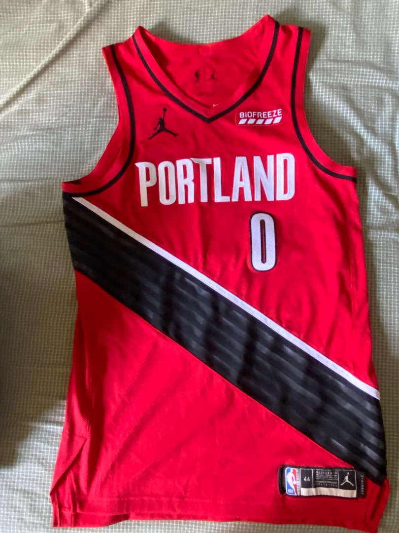 2022-23 Portland Trail Blazers Lillard #0 Nike Swingman Alternate