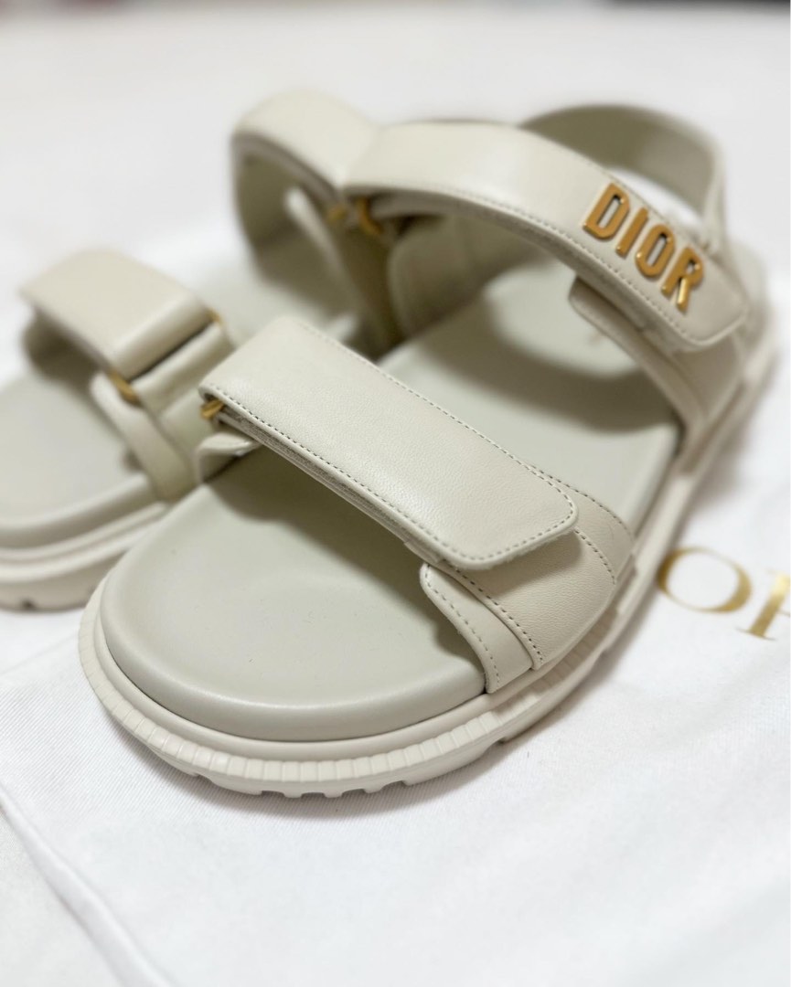Dior velcro sandals deals