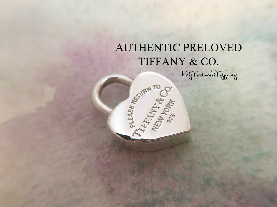 Tiffany padlock charm shop