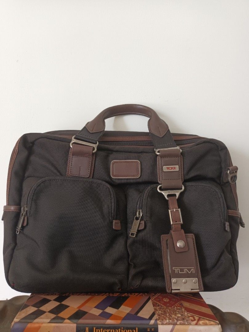 Authentic TUMI BRIEFCASE ALPHA BRAVO, Men's Fashion, Bags, Briefcases