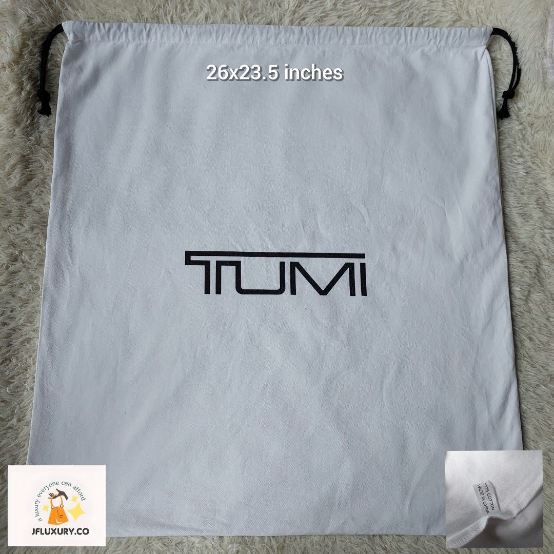 Tumi best sale dust bag