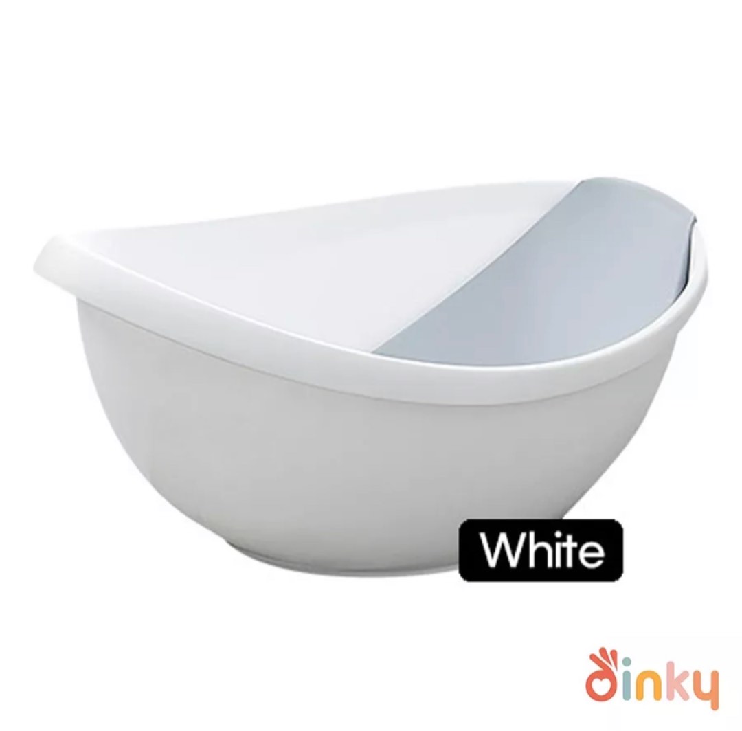 Baby bath tub removable insert white/grey, Babies & Kids, Bathing