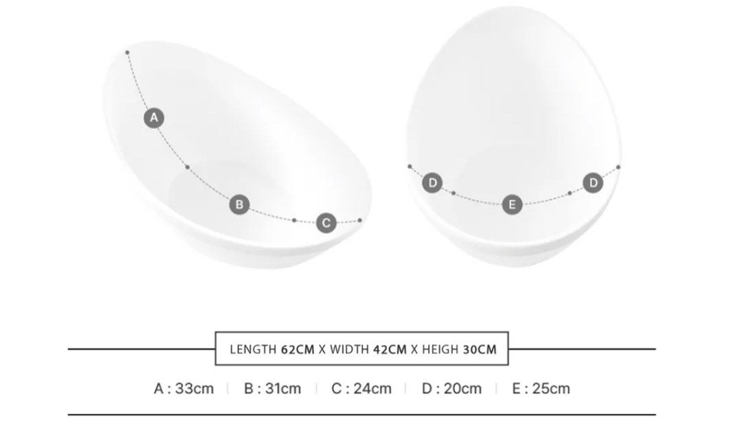 Baby bath tub removable insert white/grey, Babies & Kids, Bathing