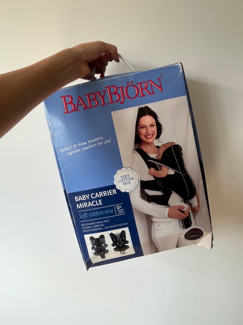 Babybjorn miracle soft cotton mix hot sale