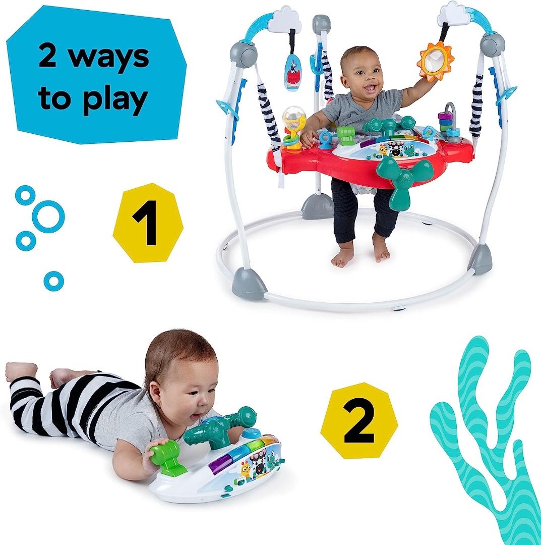 Baby Einstein Ocean Explorers Airplane Adventure Jumper Jumperoo, Babies & Kids, Infant Playtime
