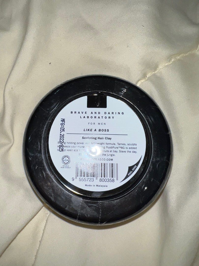 Bad Lab Sculpting Hair Clay 50g, Beauty & Personal Care, Hair on Carousell