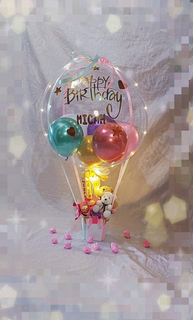 Balloon Bouquet/Arrangement (Category: Flowers & Bouquets) located in Bulacan. Submitted by miss_ehms (Listing ID 1247681437, Image 2). Description: Perfect for any occasions. We can personalize the balloon arrangement..
