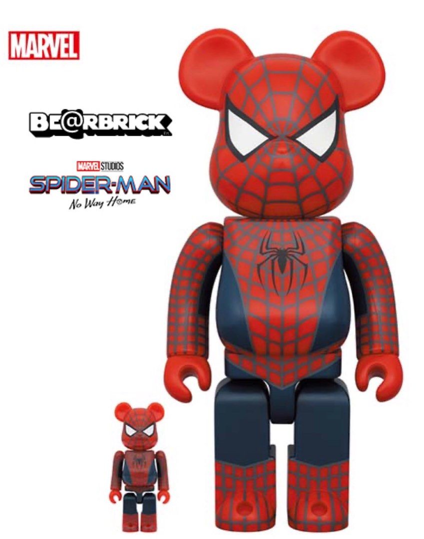 預訂》BEARBRICK FRIENDLY NEIGHBORHOOD SPIDER-MAN 100% &400% / 1000