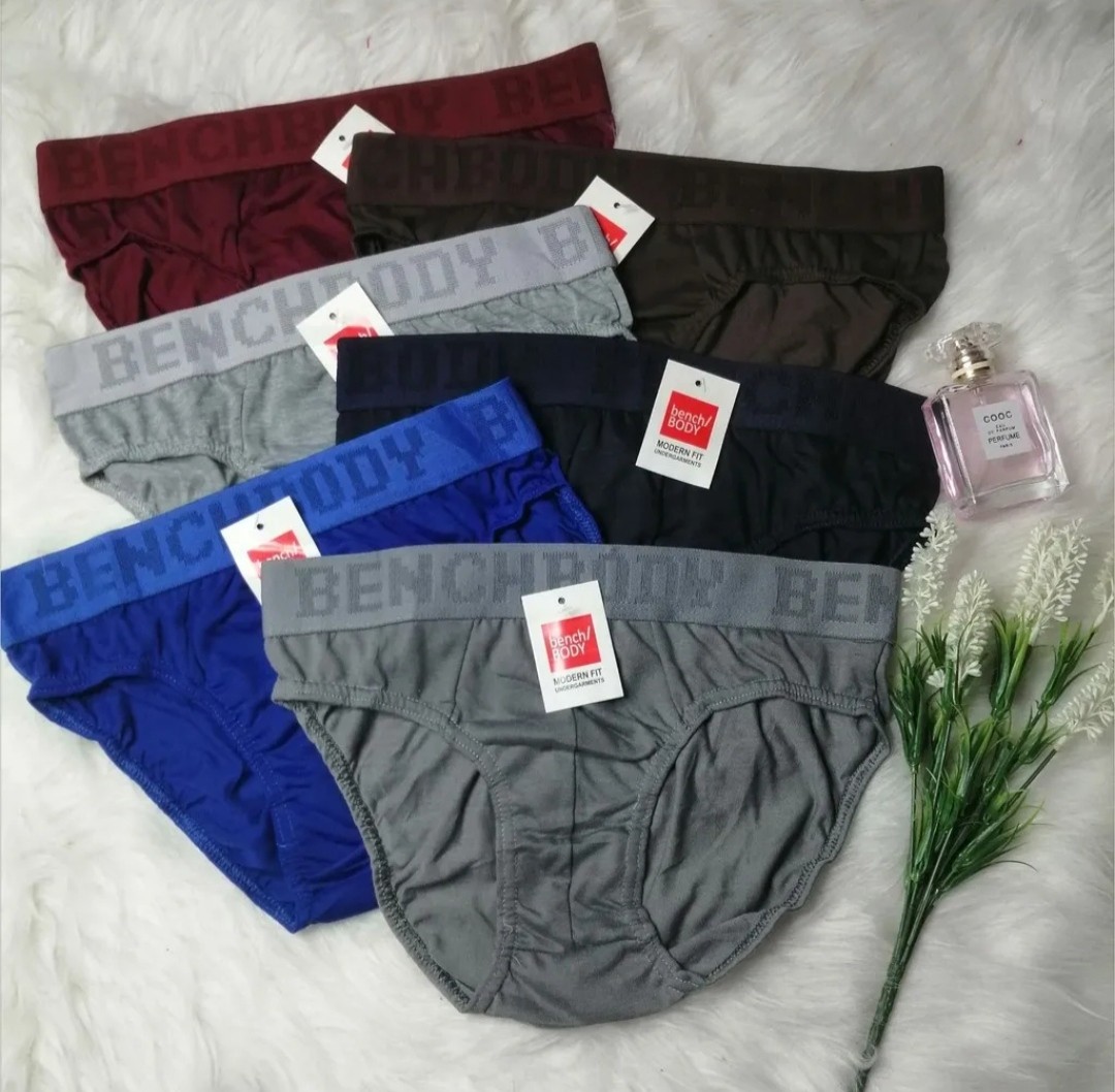 Bench Brief for Men 3pcs for only 85 pesos!, Men's Fashion, Bottoms,  Underwear on Carousell