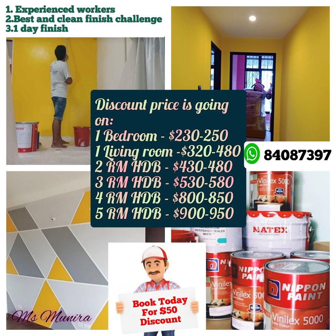 Lowest price for painting services, cheapest painting and painter