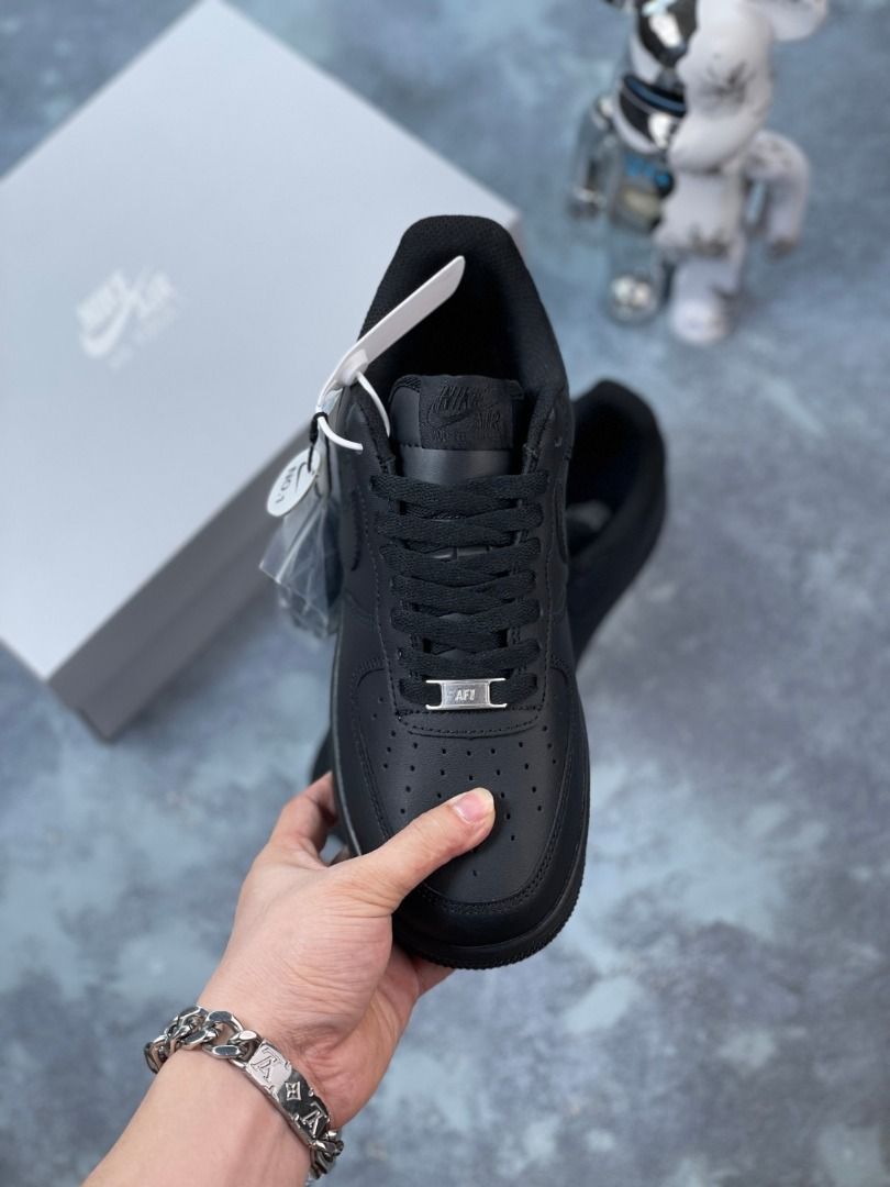 Nike air top force all black