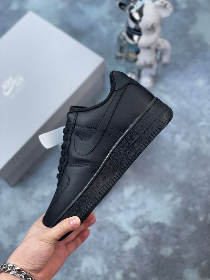 All black air force ones on sale