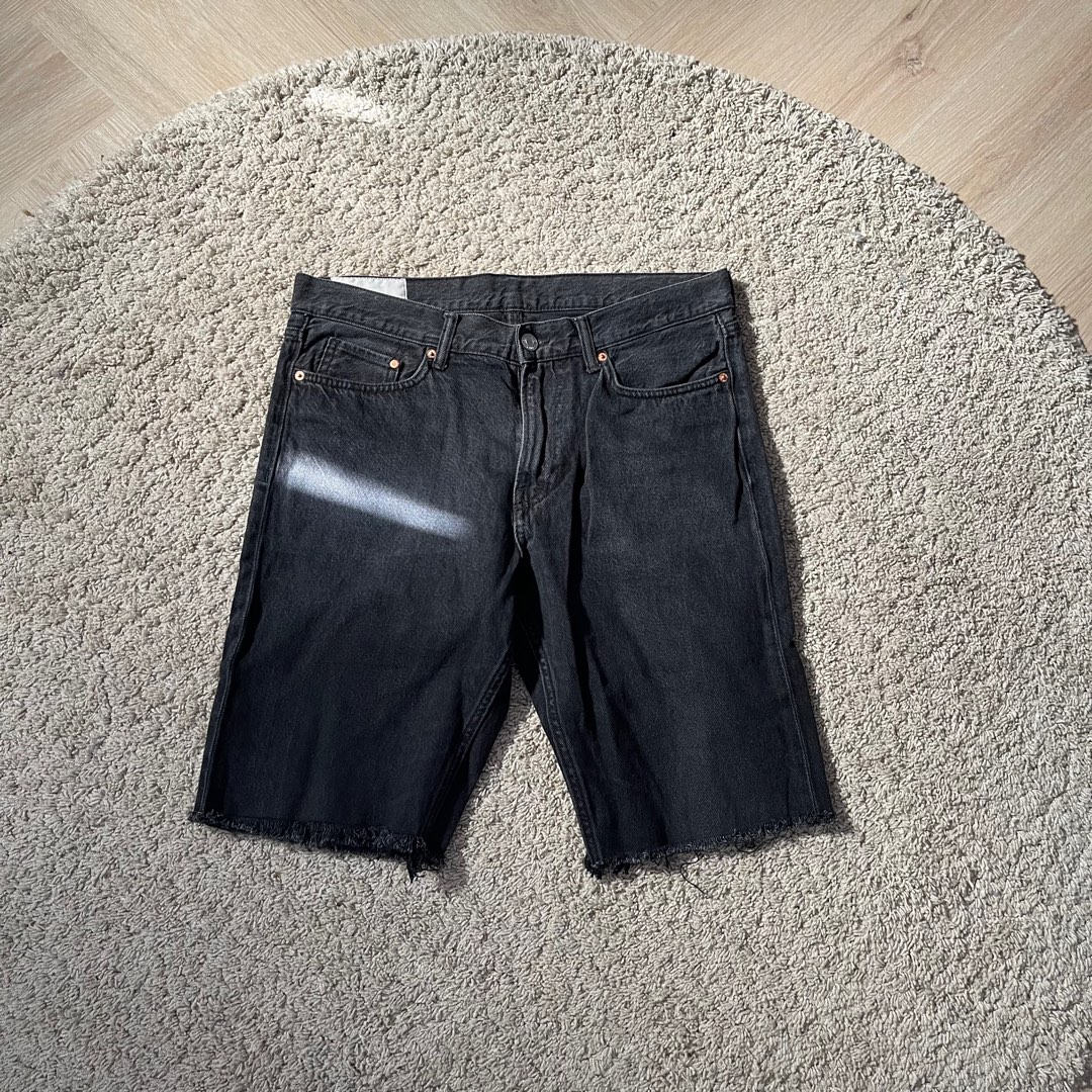 Black Jorts, Men's Fashion, Bottoms, Shorts on Carousell