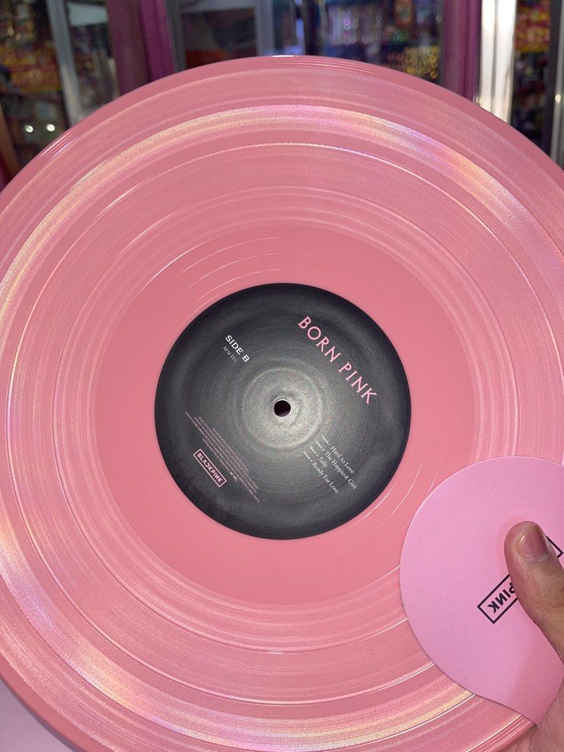 Black pink born pink vinyl (Category: Vinyls) located in Caloocan City. Submitted by leviii3 (Listing ID 1247649228, Image 2). Description: No photocards included! The vinyl is only used twice.