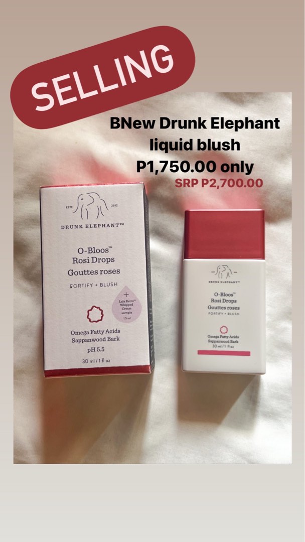 BNew Drunk Elephant liquid blush on Carousell