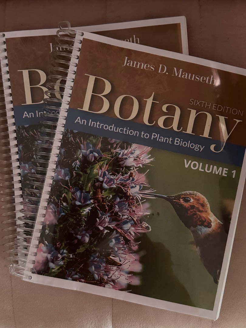 Botany sixth ed vol 1&2, Hobbies & Toys, Books & Magazines, Textbooks