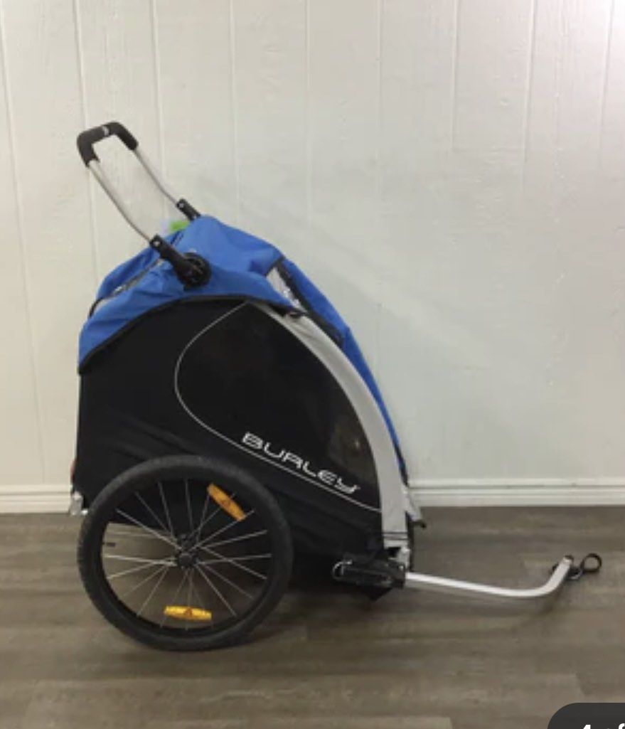 Burley encore 2 seater bicycle trailer, Everything Else on Carousell