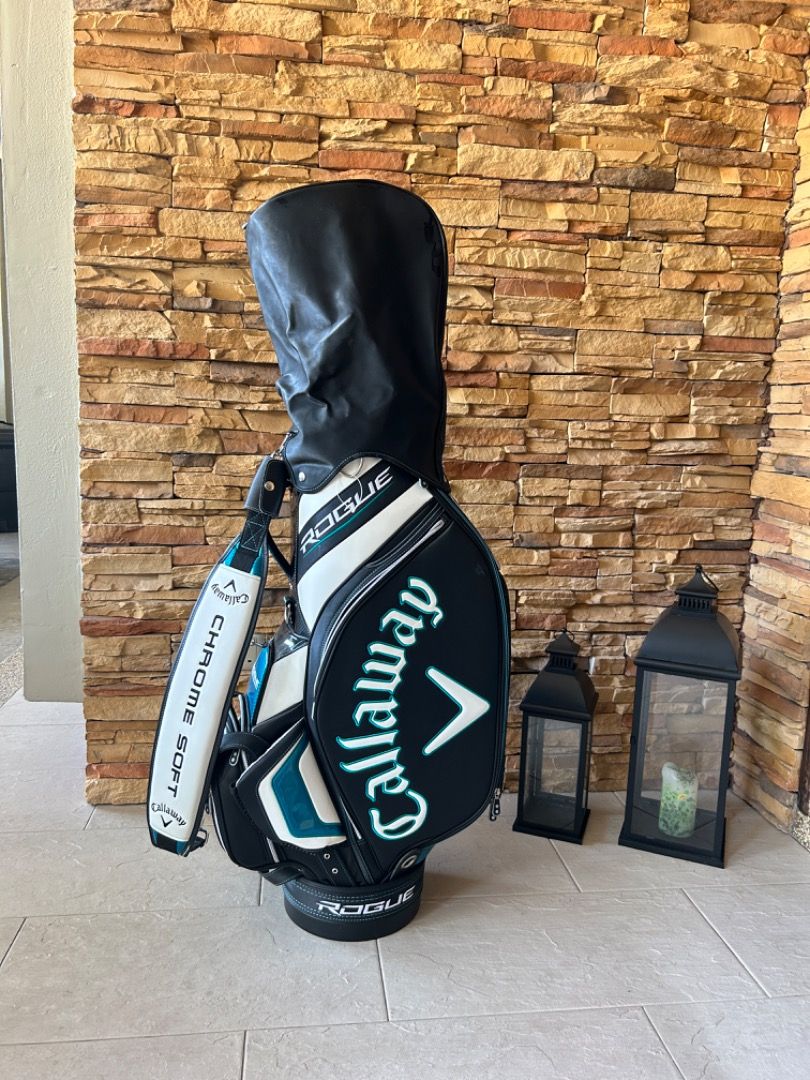 Callaway Leather Golf Bag, Sports Equipment, Sports & Games, Golf on
