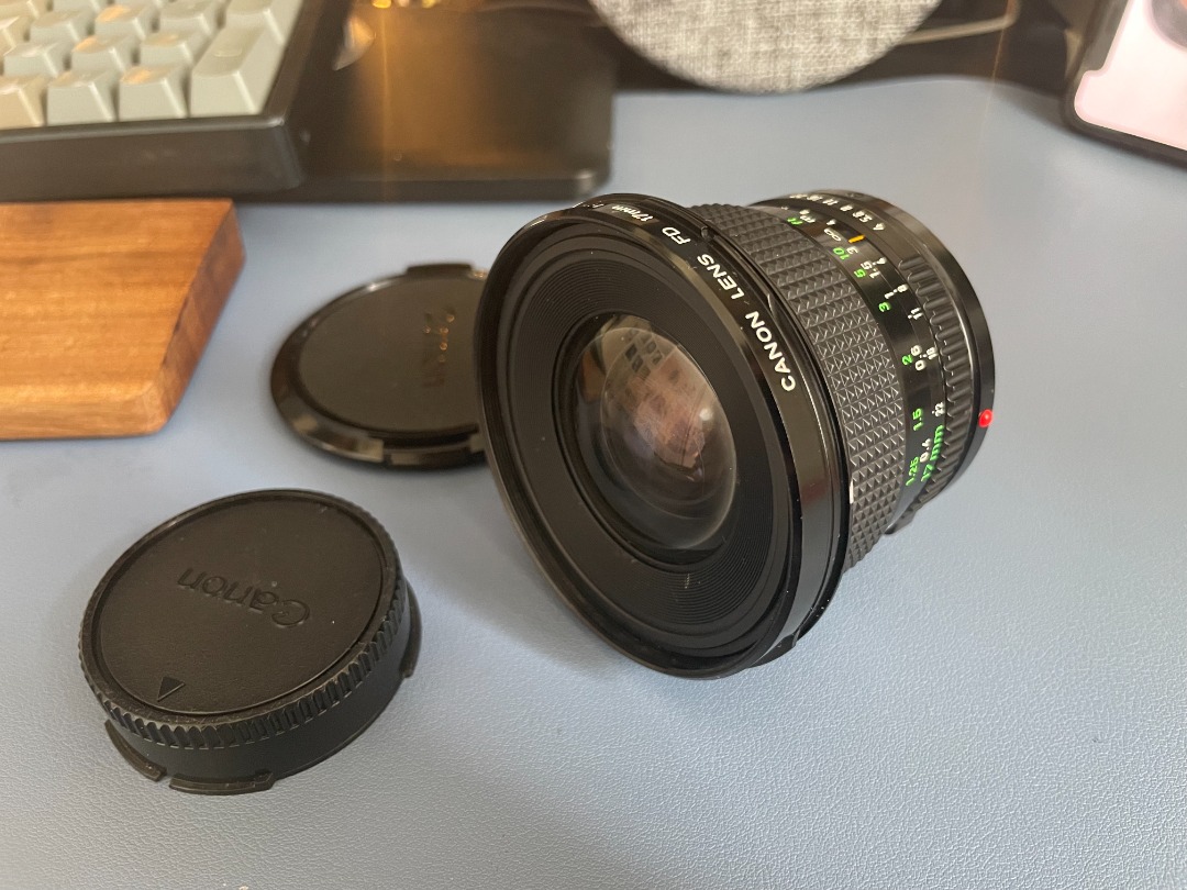 Canon New FD 17mm f4, 攝影器材, 鏡頭及裝備- Carousell