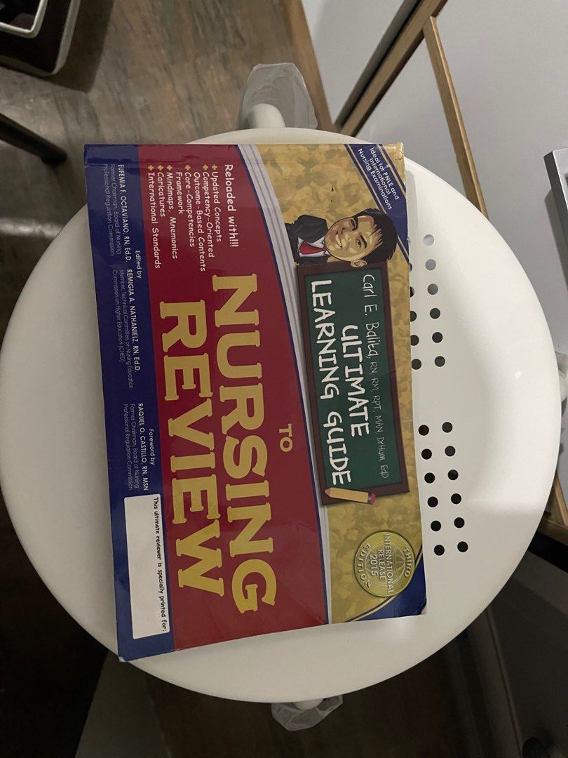 Carl balita reviewer (Category: Textbooks) located in Bulacan. Submitted by primepoint (Listing ID 1247676636, Image 2). Description: Pumasa na po sa NLE last may. Ipapasa ko na po ang swerte sa kapwa kong BsN. Buy nyo na po ito sure na sure kayo na ang next RN. Via j&t or lbc po tyo.