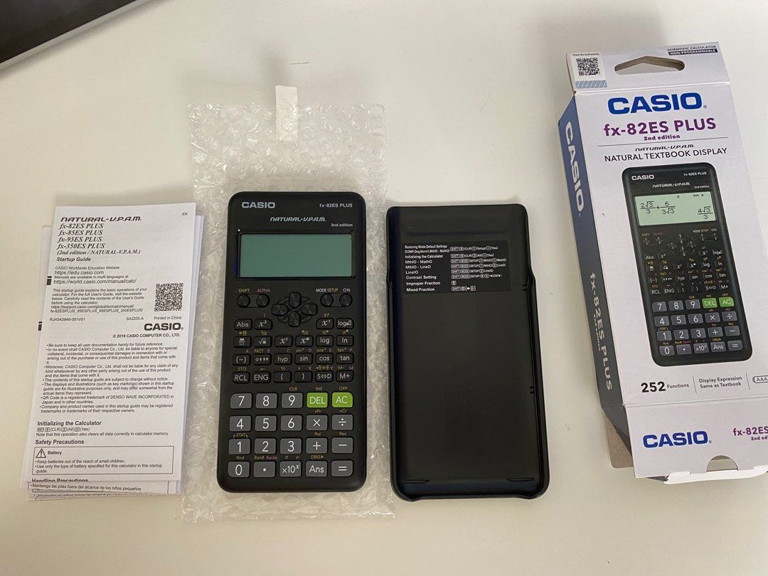 CASIO Fx-82ES PLUS 2nd Edition Scientific Calculator on Carousell