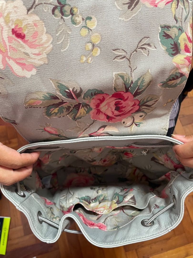 Cath kidston leather backpack womens sale