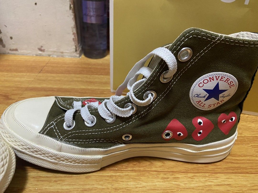 Olive cdg discount converse