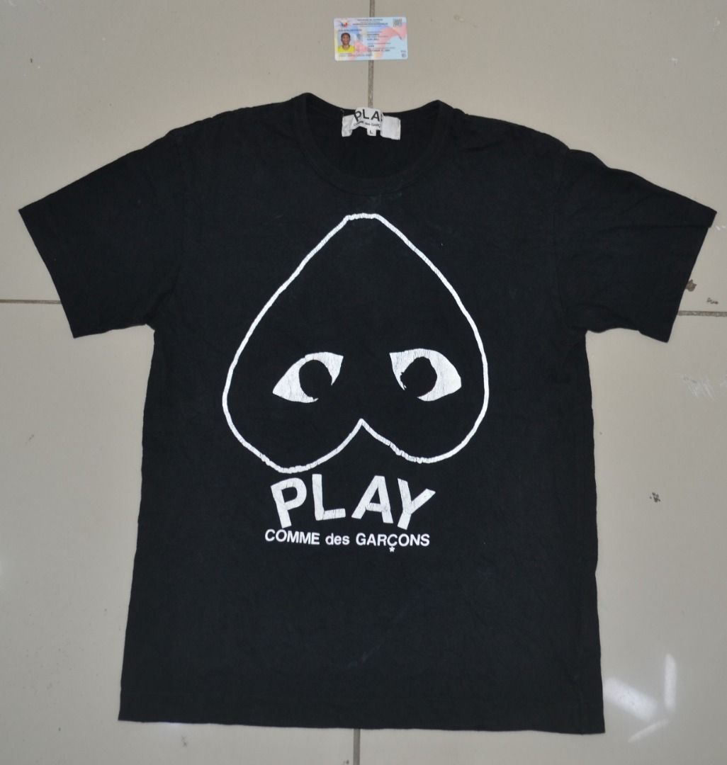 Cdg upside sale down heart