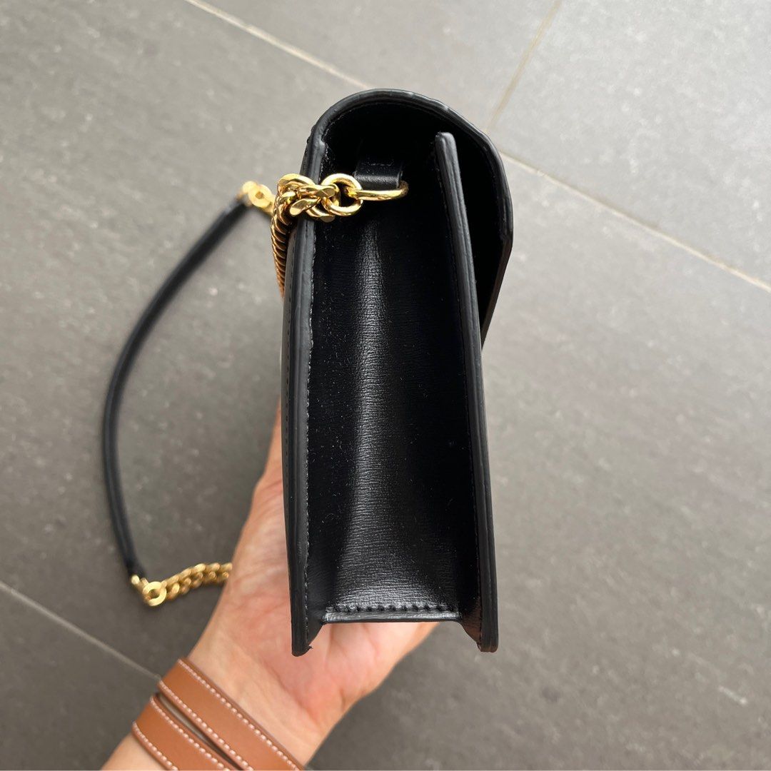 Celine new Wallet on chain 🔥, Luxury, Bags & Wallets on Carousell