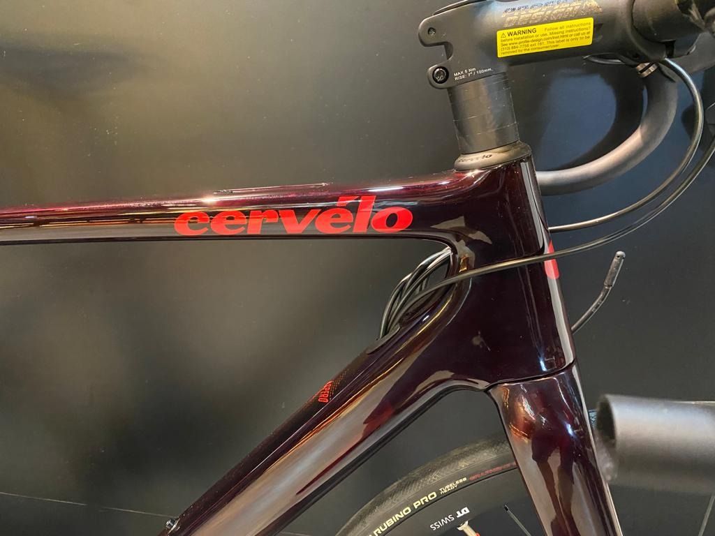 Cervelo aspero deals carbon red