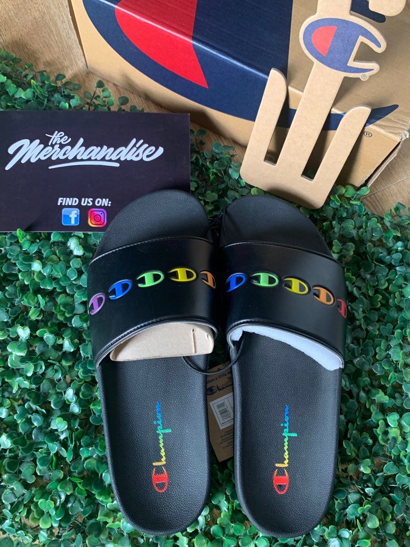 Champion best sale rainbow slides