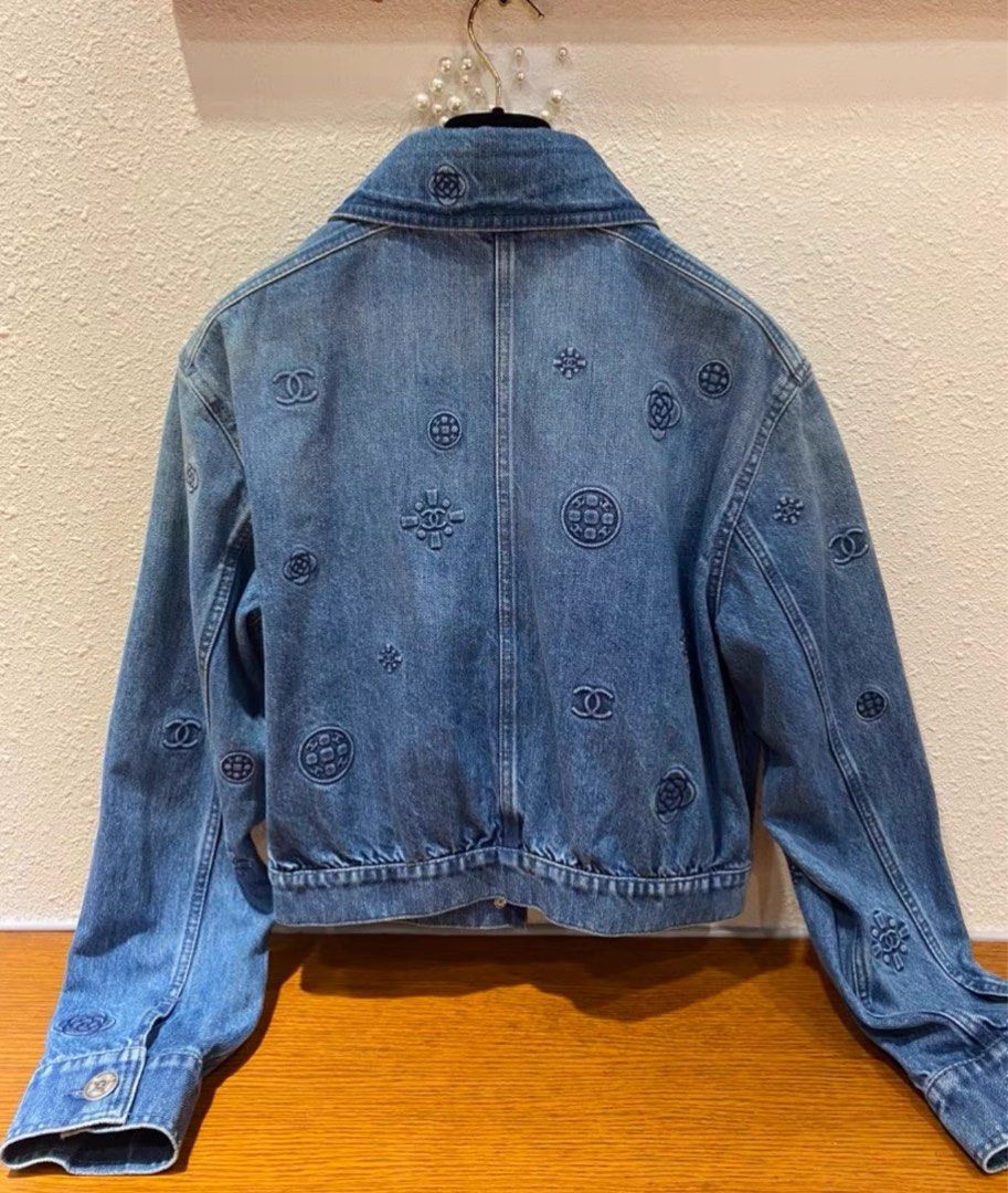 Chanel jean jacket mens on sale