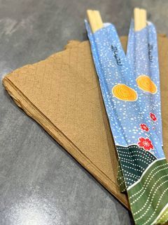 Chopsticks w Wrapper & Serviettes from Japan 🇯🇵