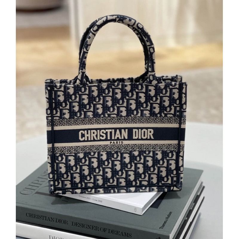 Dior book tote oblique black best sale