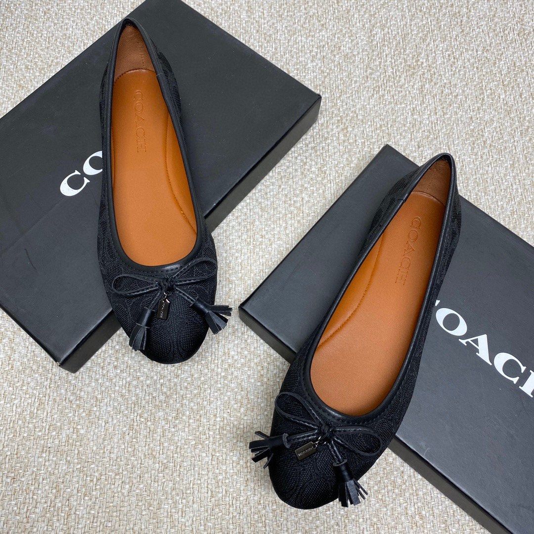 Coach cheap classic flats
