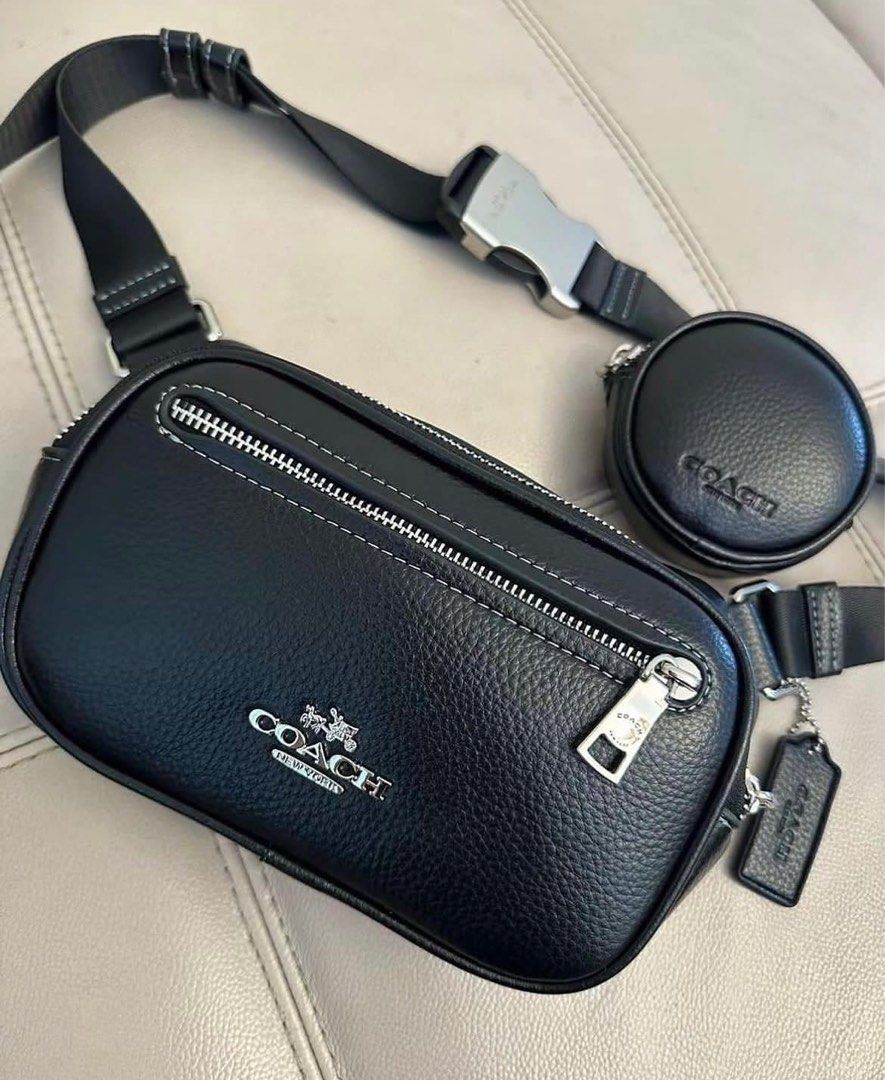 Coach Elias beltbag 👜 (Category: Luxury Bags & Wallets) located in Las Pinas. Submitted by yhn_boutique (Listing ID 1247668108, Image 1). Description: New arrival 📌Actual pic posted 📌cod via lalamove/ grab 📌J&T pay today ship today 📌 complete inclusions .